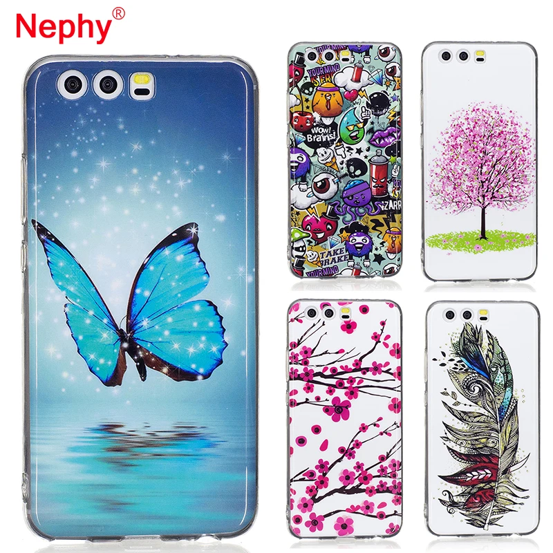 

Nephy For Huawei G10 Mate 10 lite Nova 2i Honor 6C 9i 8 P8 P9 P10 Lite Y5 2017 Nova Smart Enjoy 6s Colorful Flower Silicone Case
