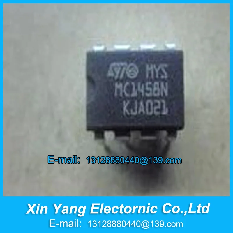 NEW ORIGINAL MC1458N MC1458 1458 DIP Free shipping-in Replacement Parts ...