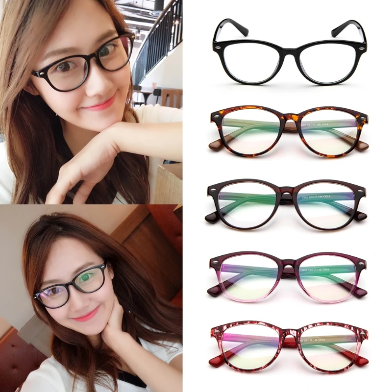 

Men Women Vintage Glasses Retro Eyeglasses Frame Full-Rim Eyewear Clear Lens