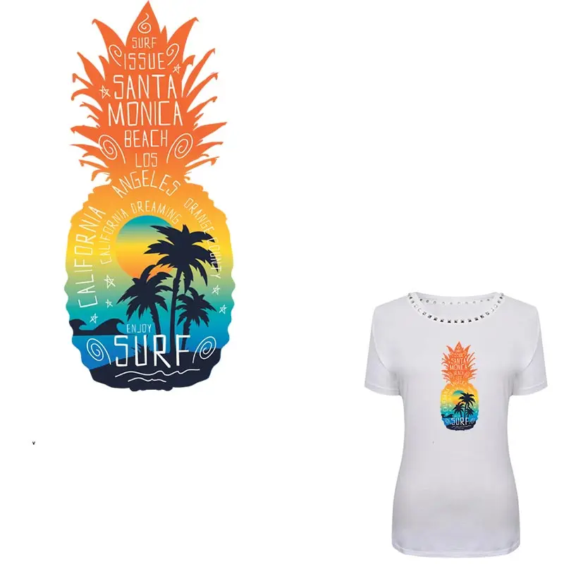 

COSBILL Summer Style patches For Clothes DIY Patches A-level Washable Iron Appliqued For Clothes 23.10cm Heat Transfer Y-015