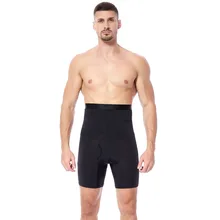 NRAHBSQT мужские быстросохнущие обтягивающие колготки Спортивное трико для бега Высокая талия эластичный тонкий Бодибилдинг форма талии шорты FZ077