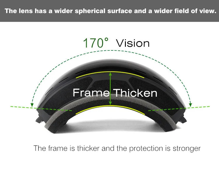 Зимние лыжные очки мужские женские зимние очки двойной слой линзы УФ большой Сфера вид сноуборд лыжи снег очки с очками чехол