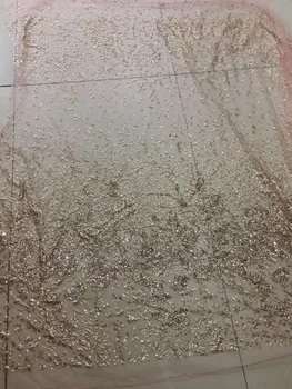 

stock 5yards/bag CH108# Champagne gold fashion spotted pattern cloth bronzing process used for wedding dress stage costumes