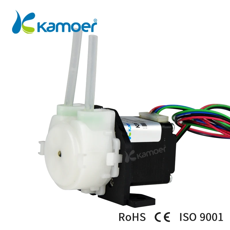 

Kamoer KPP-ST Peristaltic Pump 12V/24V Stepper Motor Pump (Pharmed BPT Tubing, Arduino, Digital Control, L Mounting Plate)