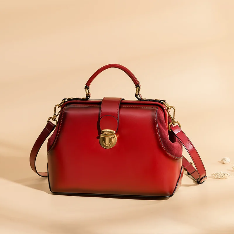 Handtaschen Mm Schulter Inklusive Mode Neue 100 Tasche 2018 Top Design Beiläufige Leder Kleine Versand Frauen Echtem Kuh UwIaAqx8