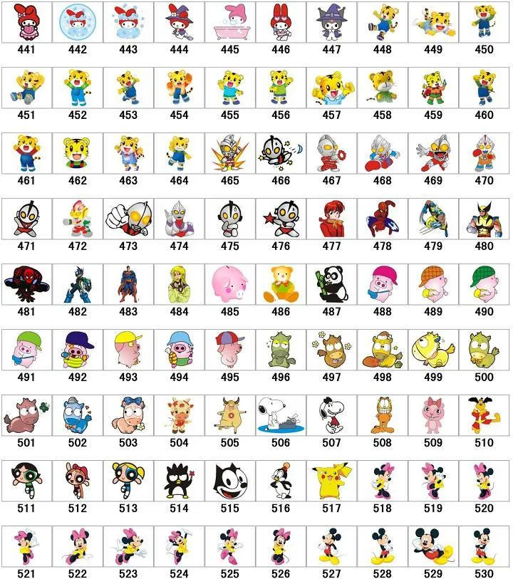 Big 10pcs Sew on Cloth stickers Customize Kids Name Quilts Covers Identification - Style 7