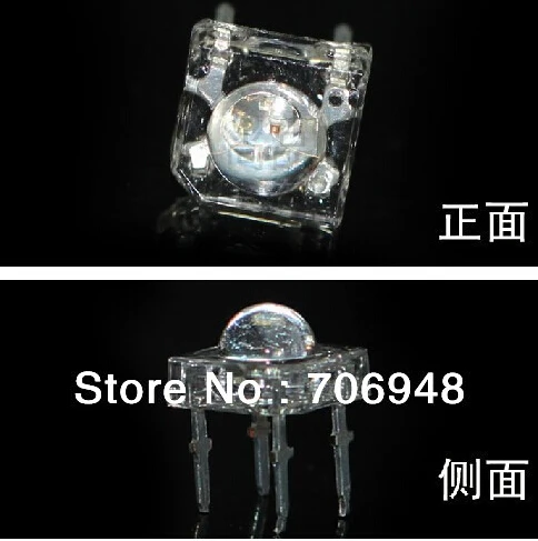 

SuperFlux Piranha Water Clear 5MM RGB LED Diode For Light Bulb Common Anode/Cathode