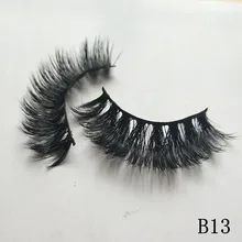 UPS 200 пара цельные норковые ресницы 3D норковые накладные стойкие ресницы натуральные легкие норковые ресницы