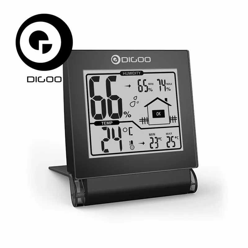 Digoo DG-TH1117 TH1117 домашний комфорт складной мини складной цифровой домашний гигрометр датчик температуры