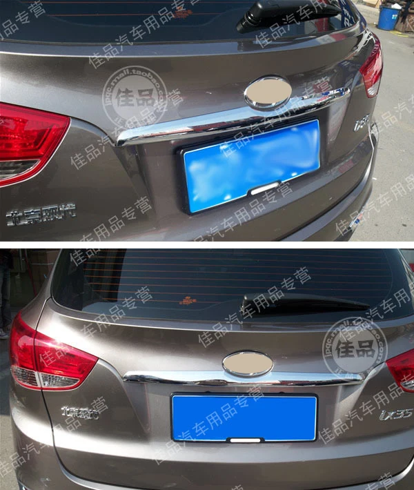 

For Hyundai Tucson IX35 2010 2011 2012 2013 2014 ABS Chrome Rear Trunk Lid Cover Trim 1 PCS