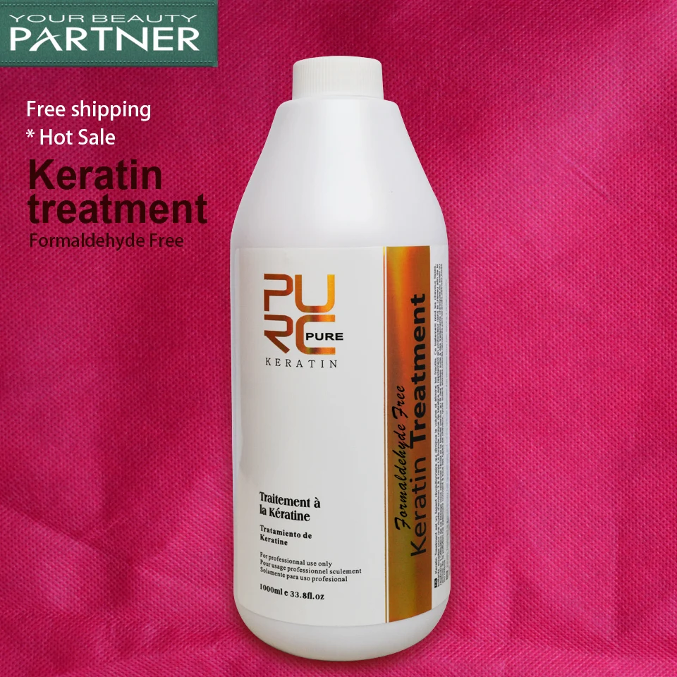 PURC-Formaldehyde-Free-Brazilian-Keratin-Hair-Treatment-1000ml-Repair-damaged-hair-straighten-fedex-free-shipping-PURE (1)