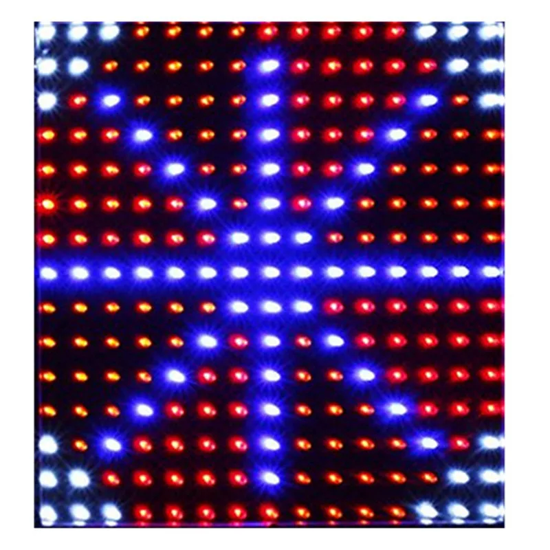 

1pcs 15W Led Grow Light 225leds 165Red 60Blue Full Spectrum Greenhouse Horticulture Growlights Hydroponis system for Flowers