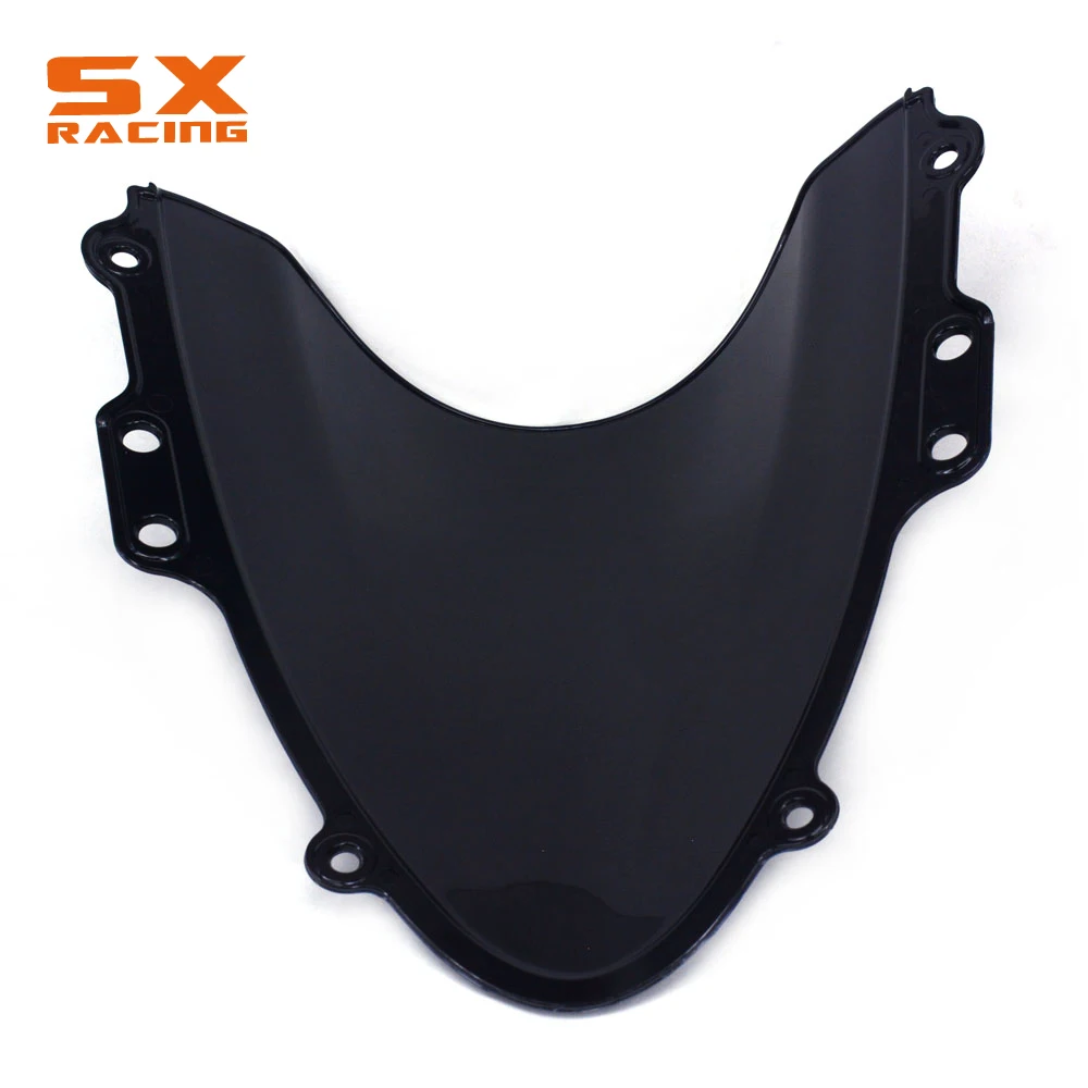Мотоциклетные черные Пластик ветровое стекло для GSXR600 GSXR 600 GSXR750 GSXR 750 2004 2005 04 05