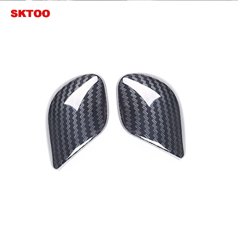 SKTOO Car styling shift lever cover gear shift knob head carbon fiber sticker for VW Golf 7 MK7 Golf 5 6 Passat Polo CC Tiguan SKTOO Car styling shift lever cover gear shift knob head carbon fiber sticker for VW Golf 7 MK7 Golf 5 6 Passat Polo CC Tiguan