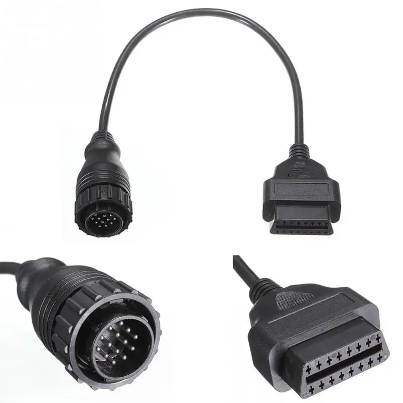 Новинка 16 контактный адаптер Me rcedos Sprinter с 14 контактами на obdii obd2 obd ii 2|Кабели и
