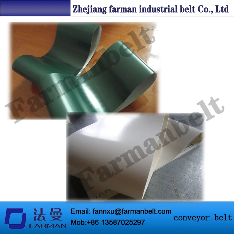 

Customized Colorful Flat Surface Glossy Pvc Conveyor Belt