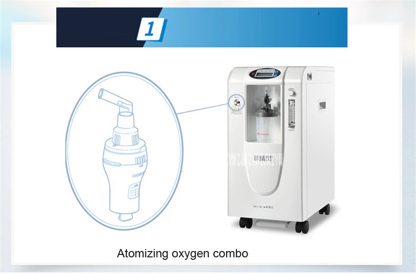 Очистители воздуха Распыления Медицинский 3L литровый бытовой кислорода ингалятор дома кислородный аппарат 1-5L/min беременных женщин