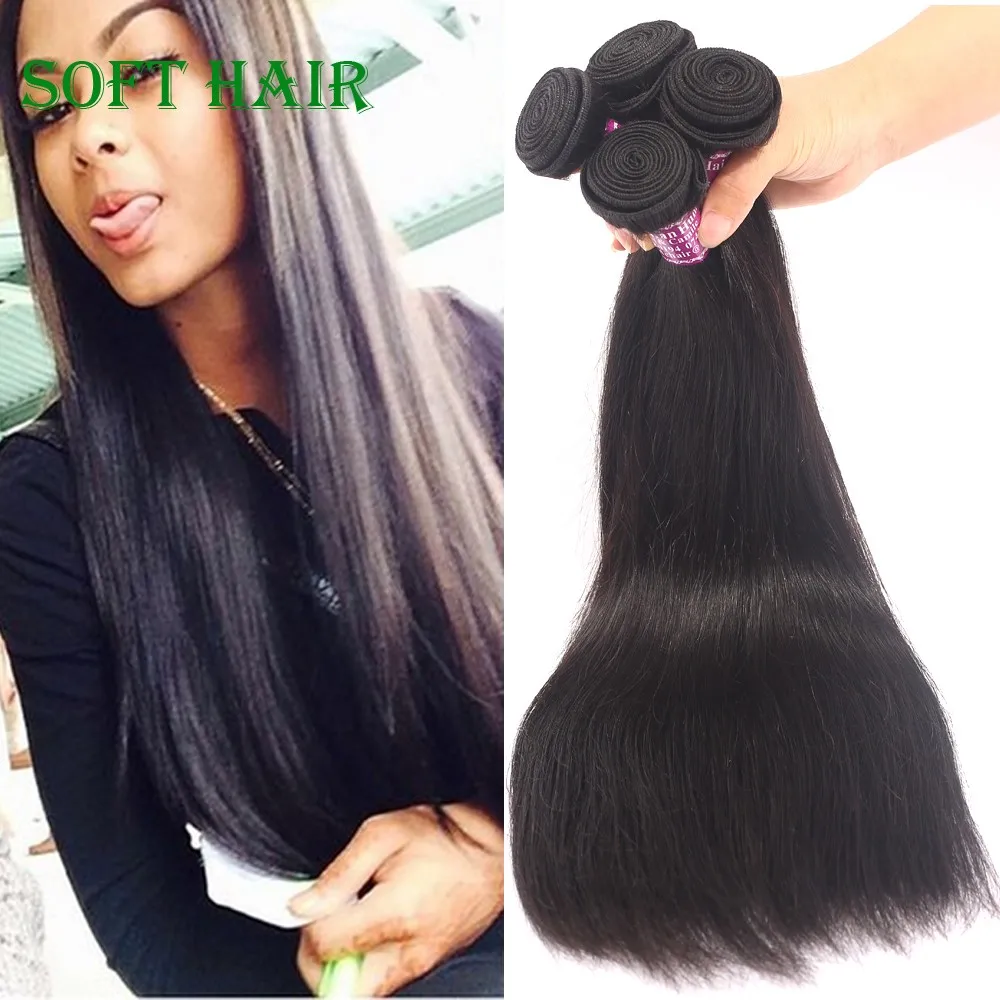 European Straight Virgin Human Hair weave (92)