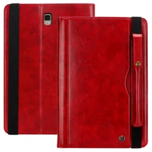Для samsung Tab S4 T830 Ретро книжный Кожаный чехол Чехол-подставка смарт-чехол для samsung Galaxy Tab 10,5 T835 с подставка для ручки