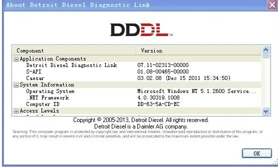 2014 рекламная акция детройт дизель DDDL 7 11 С 6 50 1 + генератор ключей без ограничений