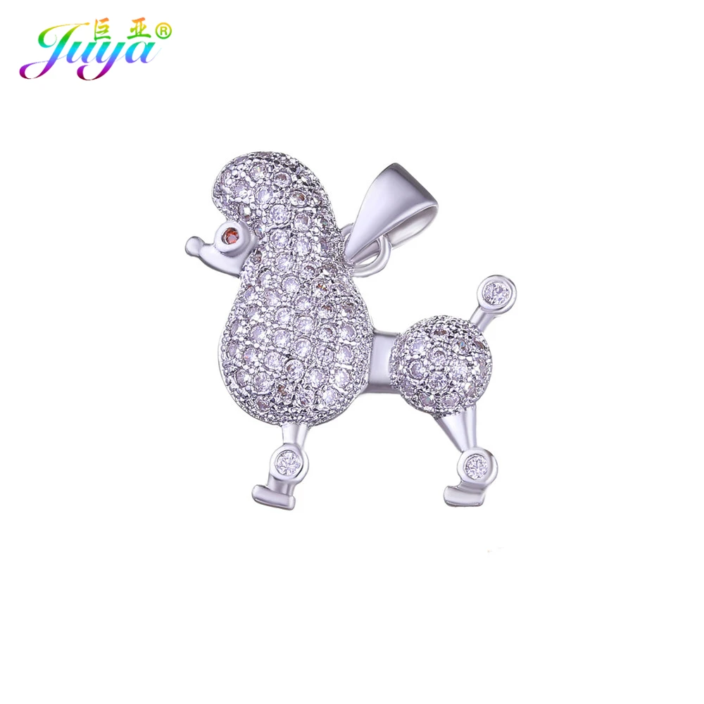 

Fine Jewelry Pendant Micro Pave Zircon Sigma Gamma Rho Poodle Pendant For Women Sorority Necklace Charm Bracelets DIY Making