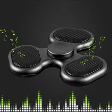 Finger Spiner With Bluetooth Light Speaker Music Fidget Spinner EDC Hand Spinner Decompression Toys For Kids