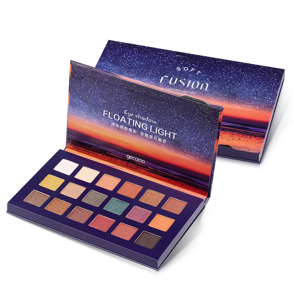 

1PC 18Colors Blue Star Sky Eyeshadow Palette Shimmer Smoky Cosmetics Matte Glitter Shimmer Eye Shadow Palette Makeup TSLM2