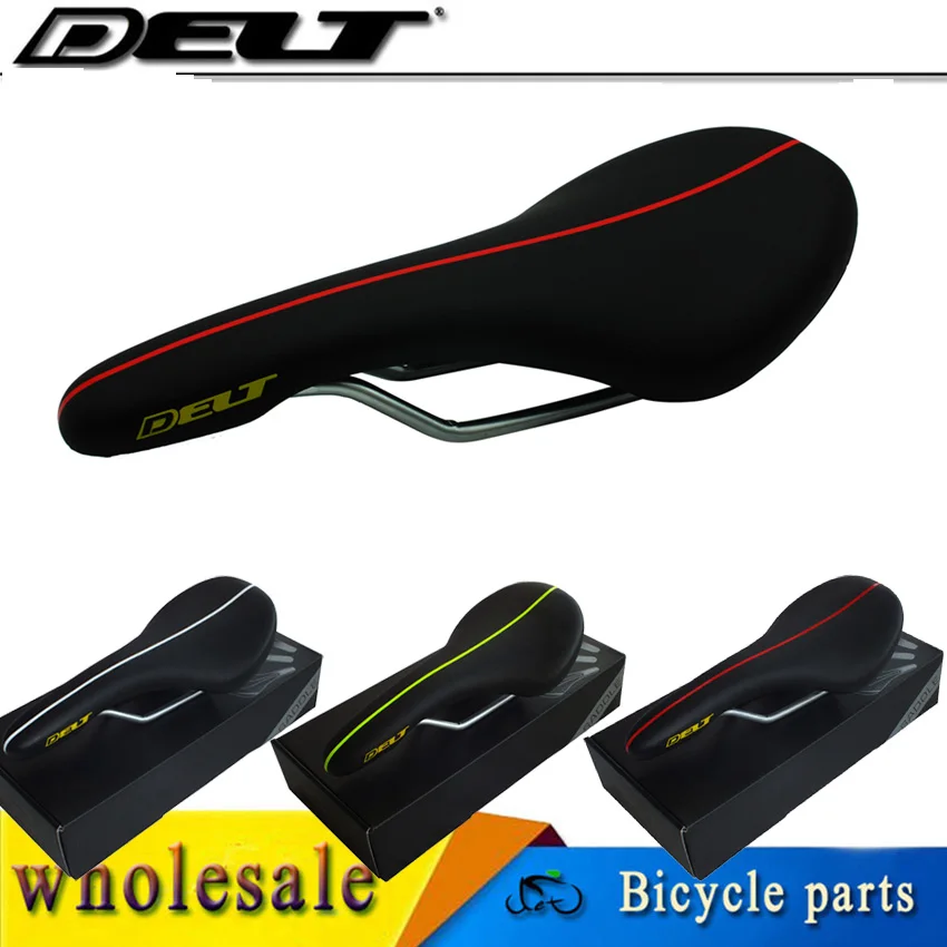 

MTB Folding Road Bike cycling Mountain BMX bicycle saddle parts Accessories Soft Breathable 27*12.5*7.5cm black