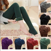 Hirigin, новинка, зимние теплые женские леггинсы, плотные, теплые, с флисовой подкладкой, теплые, эластичные, тонкие, обтягивающие, леггинсы