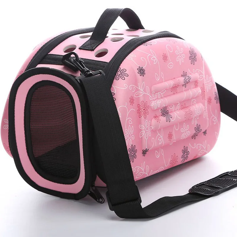 

Fast Shipping Dog Bag Portable Cat Bag Small Foldable EVA Pet Carrier Outdoor Travel Shoulder Bag Cat Carrier And Rabbit