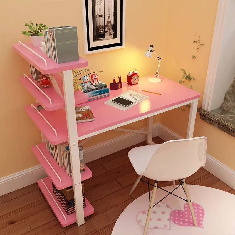 Модный детский стол, компьютерный стол, семейный маленький книжный шкаф, сочетание, простой, офисный, студенческий, для учебы