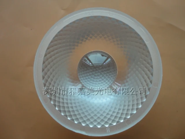 

COB LED lens Diameter 50MM 15 degrees 24 degrees 36 degrees Multi-Plaid High-power LED Lens, Integrated light source lens