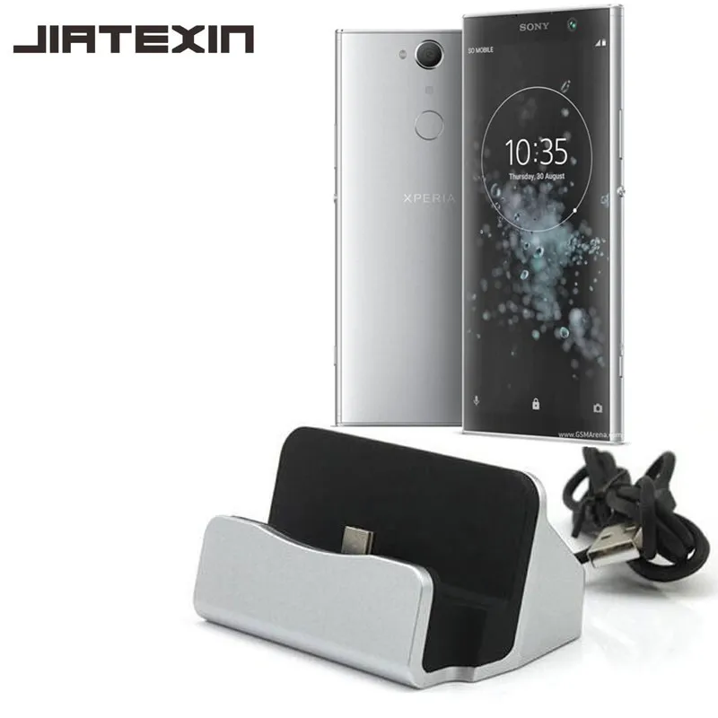 JIATEXIN Настольный usb-кабель для синхронизации данных Type-C док-станция Sony Xperia XA2 Plus