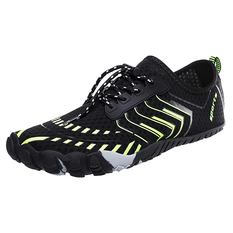 Мужская обувь, женская обувь, пляжная обувь и водонепроницаемая обувь для мужчин, новые мужские кроссовки на плоской подошве - Цвет: Черный