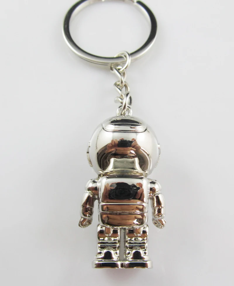 Новое поступление высокое качество asimo 3D брелок для ключей космический робот