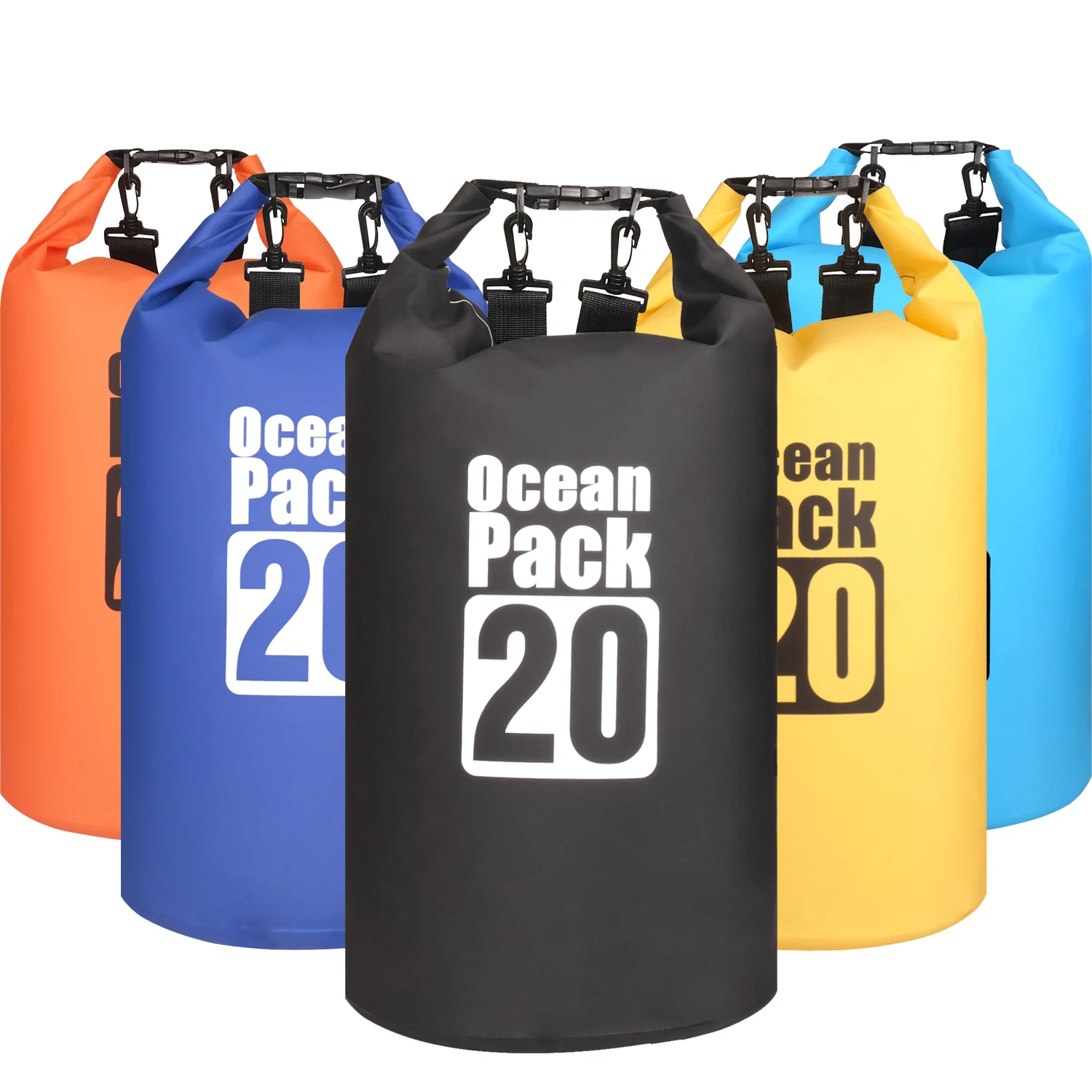 20L agua resistente impermeable saco seco almacenamiento paquete bolsa de natación al aire libre kayak piragüismo río trekking canotaje 20L agua resistente impermeable saco seco almacenamiento paquete bolsa de natación al aire libre kayak piragüismo río trekking canotaje