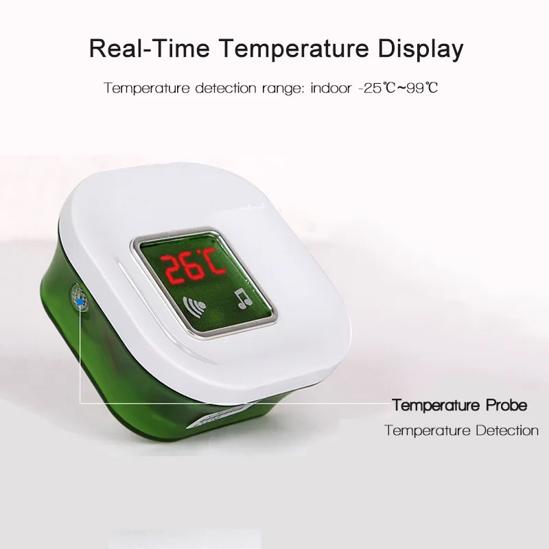220V Wireless Electric Ding Dong Door Bell with Temperature Digital Display Big Doorbell Button 220V Wireless Electric Ding Dong Door Bell with Temperature Digital Display Big Doorbell Button