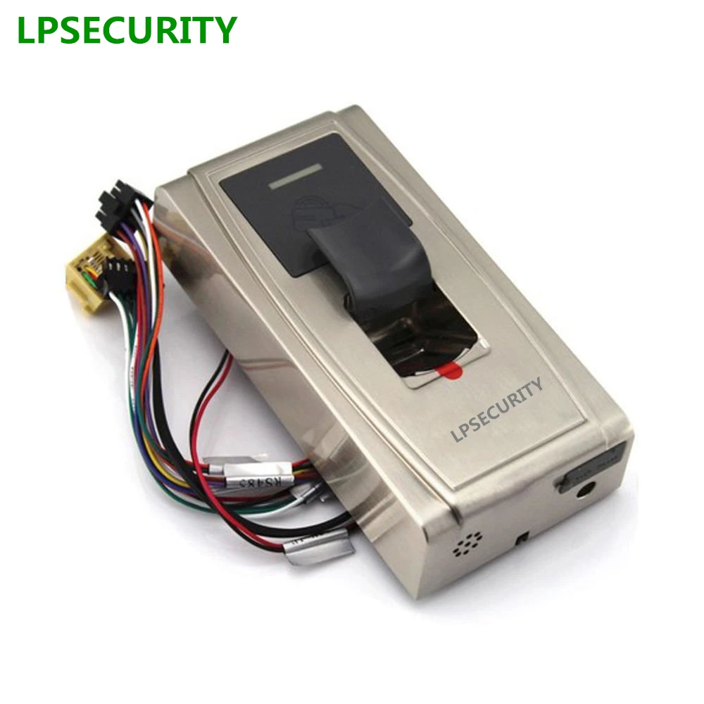 

LPSECURITY Waterproof Metal Case MA300 Biometric Fingerprint RFID Card reader Door Gate Lock Access Controller TCP/IP
