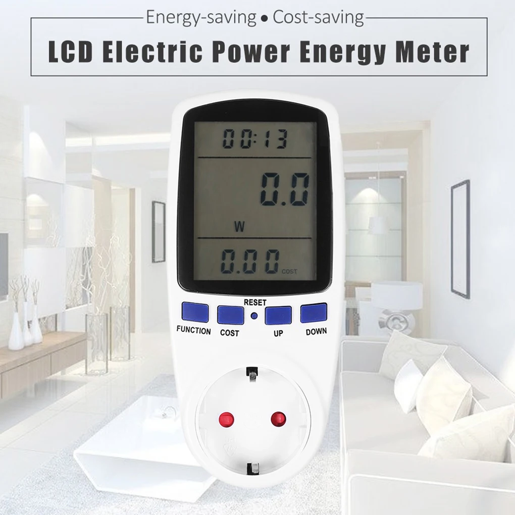 Aliexpress.com : Buy Digital Socket Wattmeter LCD White ...