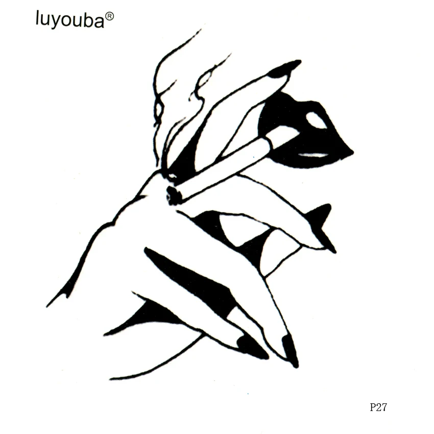 مثير امرأة التدخين وهمية الوشم Tatuajes Tatuagem الجسم الفن الوشم المؤقت للماء ملصقا الوشم ملصقات الوشم المؤقت مثير امرأة التدخين وهمية الوشم Tatuajes Tatuagem الجسم الفن الوشم المؤقت للماء ملصقا الوشم ملصقات الوشم المؤقت