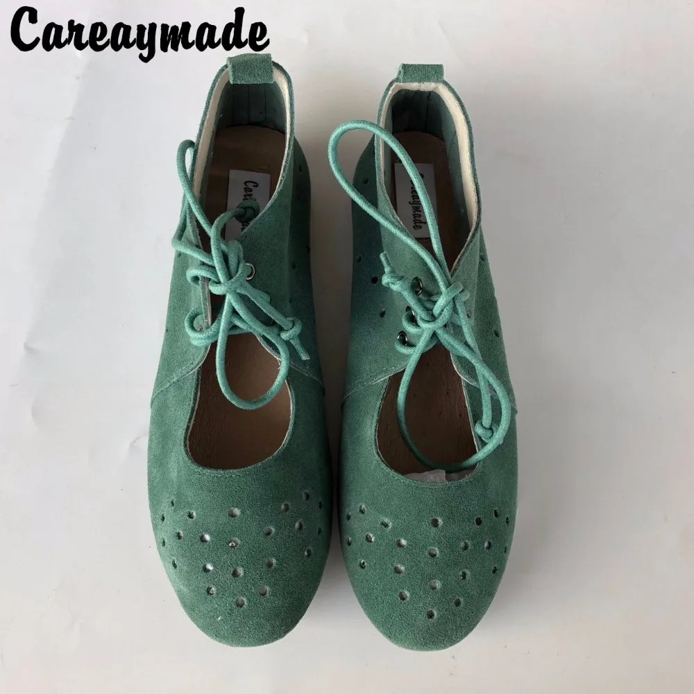 Careaymade новый стиль верхний слой натуральная кожа обувь ручной работы Sen girls в стиле