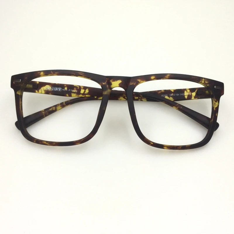 

Big frame eyeglasses optical eyeware glasses TR90 flexible large spectacle eyeglasses plain glasses eyeglass square 8205