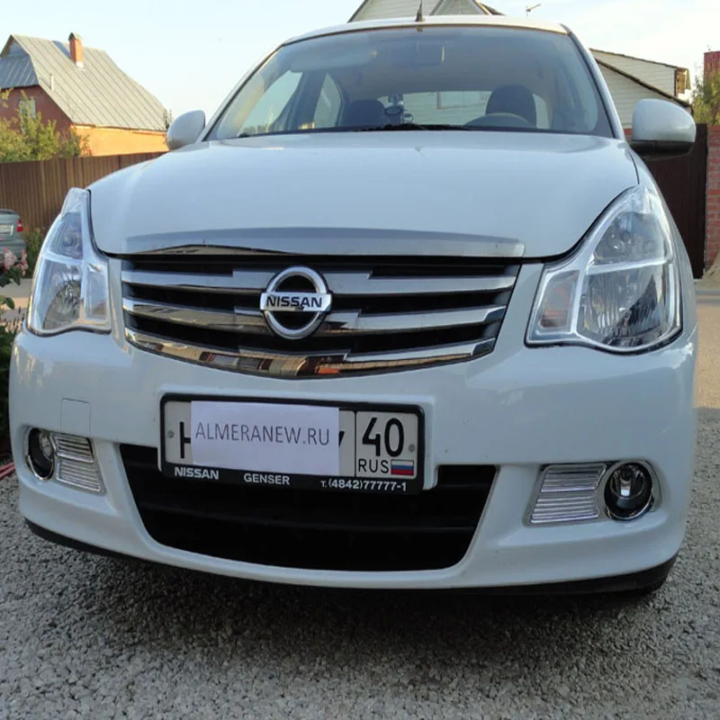Насветильник ка на переднюю противотуманную фару для Nissan Almera G11 g15 2012 2013 2014 2015 2018