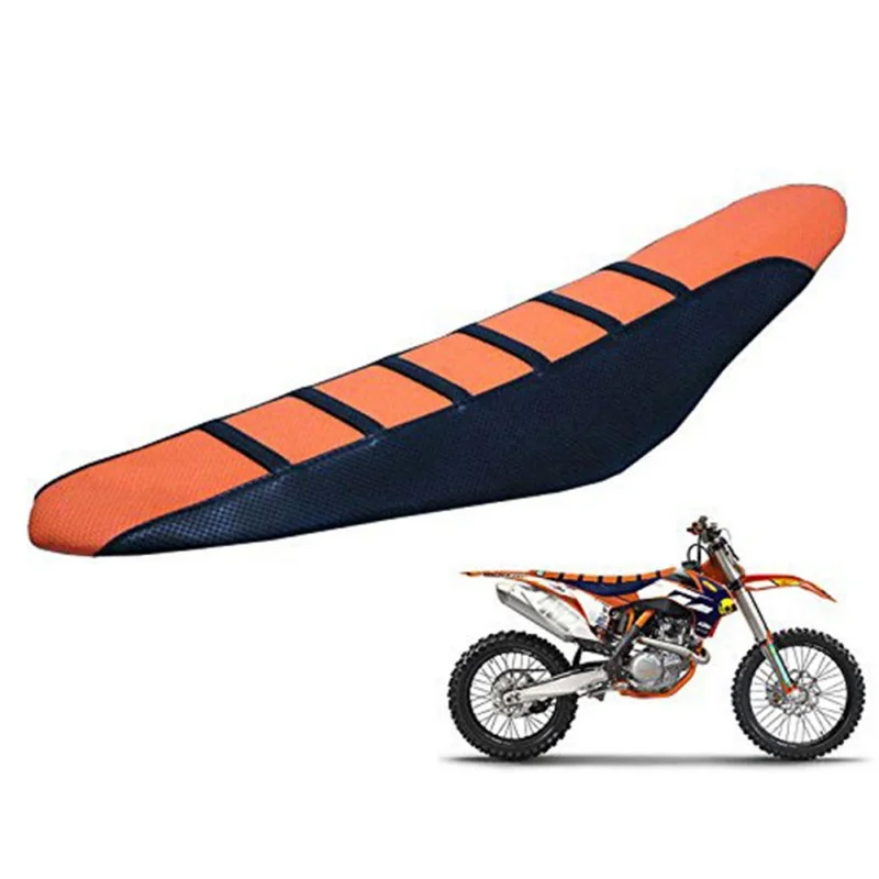 

2019 Motorcycle Rubber Striped Soft-Grip Gripper Soft Seat Cover For KTM SX XC EXC XC-W SX-F 85 105 125 150 200 250 300 350 450