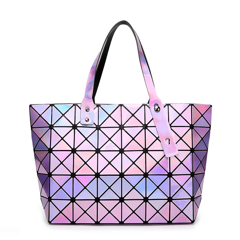 

New Hollywood Trend Women High Quality Brand Designers Handbags Holographic Bag ,Best Gift For Her With Logo