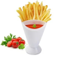 1pc Western Style Potato crisps Cup Vegetable Salad Cup Creative Western Tableware Plastic Bowls LA2