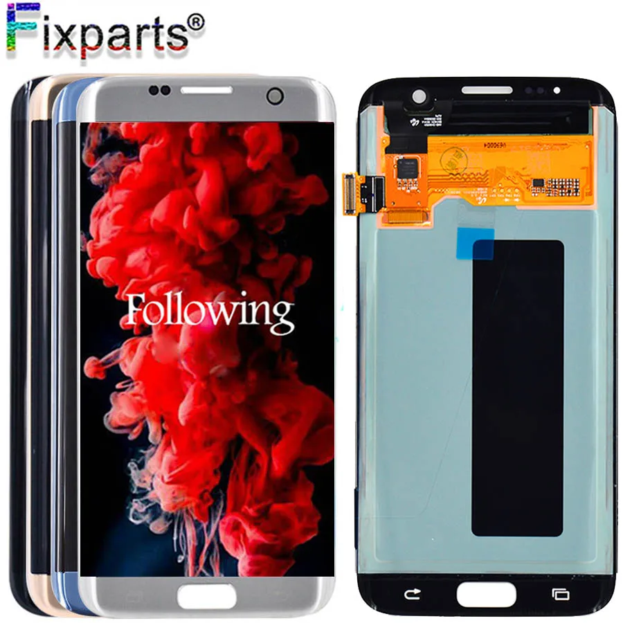 

100% Tested For Samsung Galaxy S7 Edge G935 LCD G935F Display Touch Screen Digitizer Assembly For samsung s7 edge screen display
