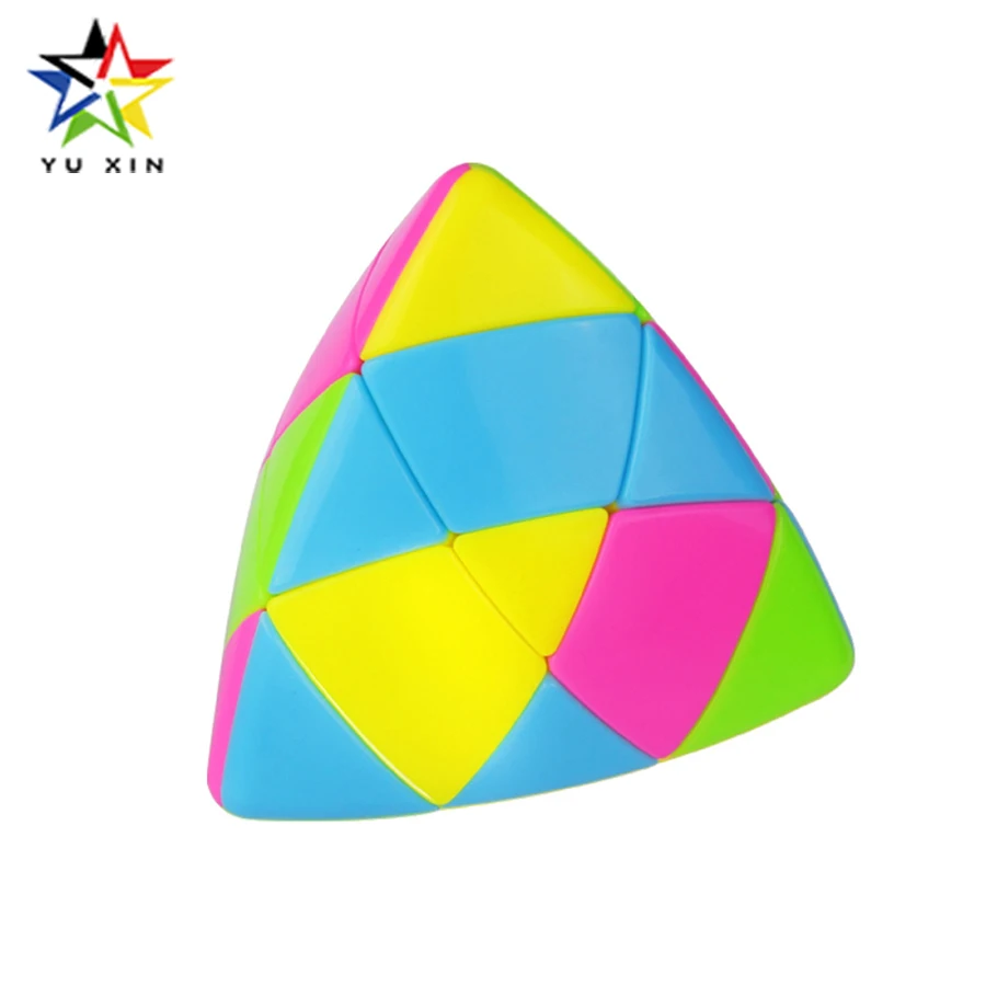 

2018 YUXIN Magic Puzzle Cube PYRAMID Rice Dumpling Speed Magic Speed Cube Stickerless Educational Learning Toy For Children