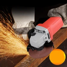 ЕС 220 V-110 v 670W портативная электрическая угловая шлифовальная машина, Скорость регулирующий шлифовальный станок для металла, дерева полировки режущего инструмента