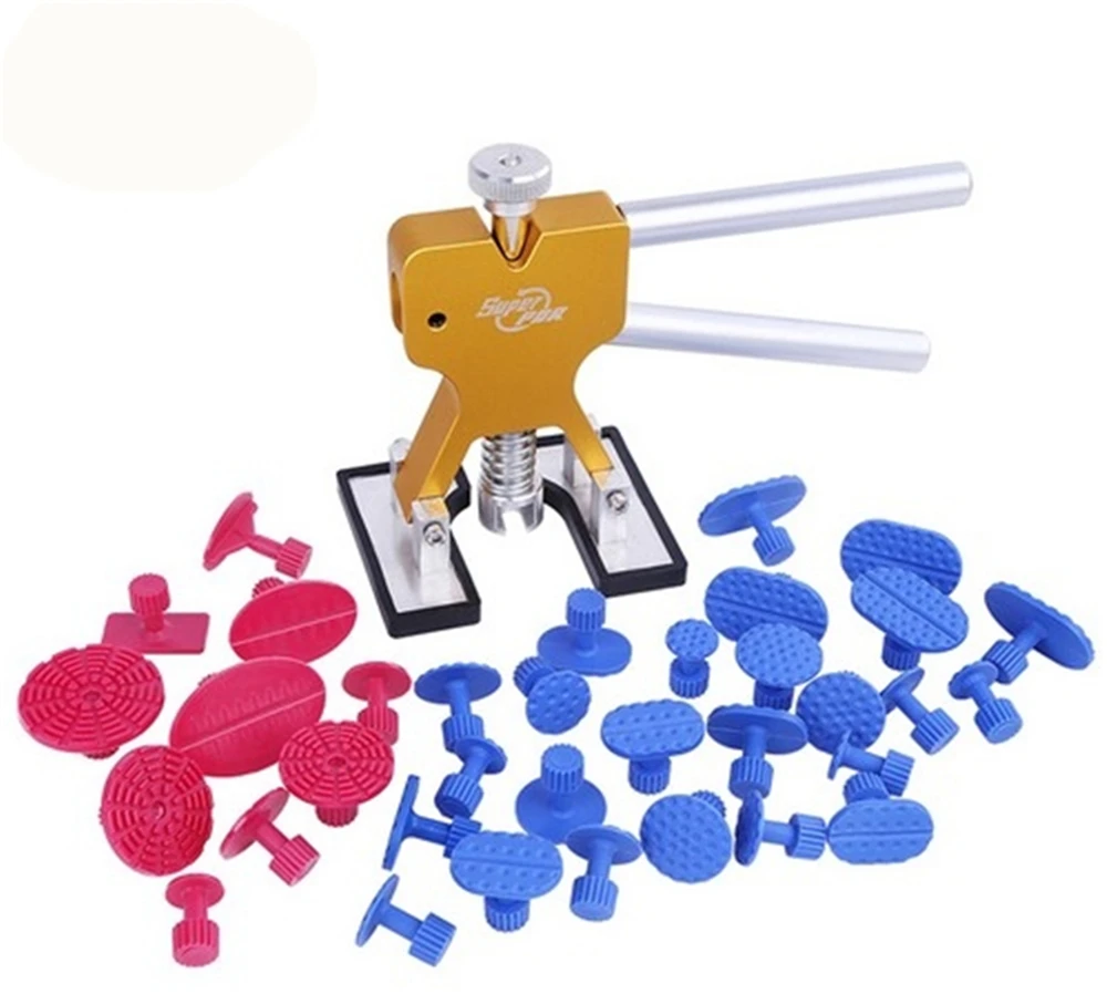 

PDR Tools Car Dent Repair Tool Removal Dent Puller Tabs Lifter Set Glue Tabs Hand Tool Set Tool Kit